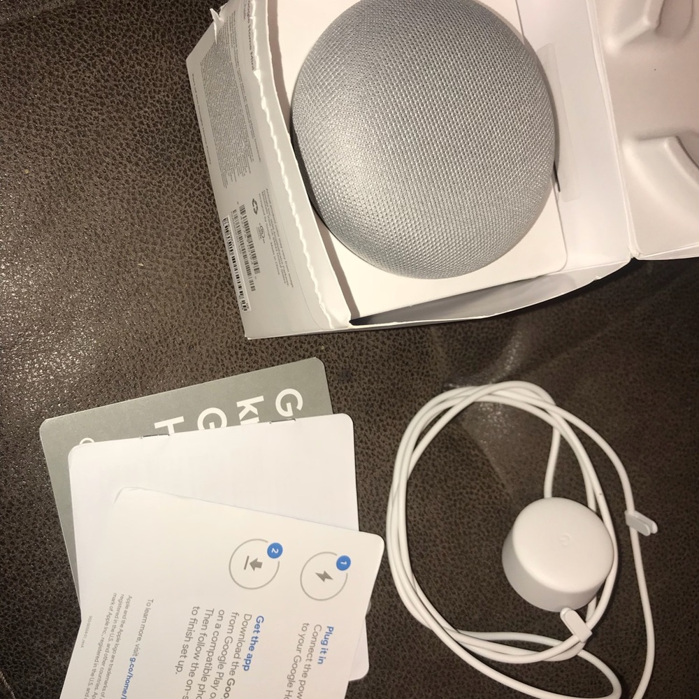 GOOGLE HOME MINI!! 💙💙